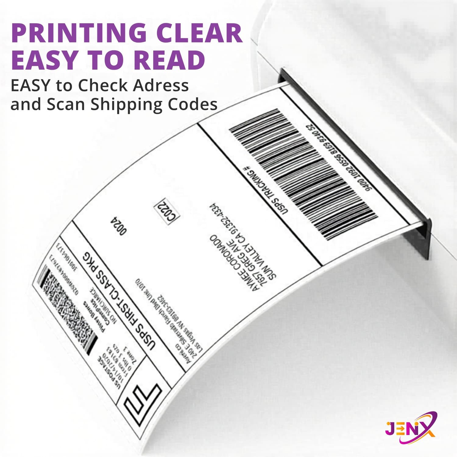 100mm x 150mm (4x6) Direct Thermal Label/Sticker(no Ribbon Required) Plain White 1 Inch core Inside - Image 4