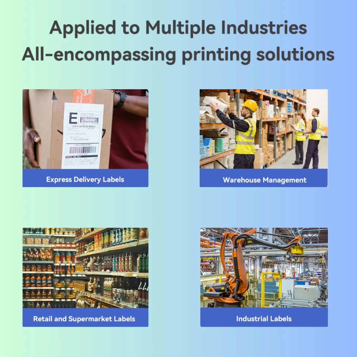 TD-401 Thermal Label Printer WIFI+Bluetooth+Ethernet - Image 6